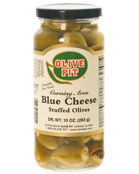 Oil Packed - Blue Cheese Stuffed Olives - Corning Area