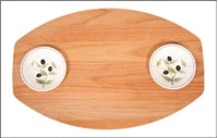 Out of the Woods of Oregon Double Bread Board