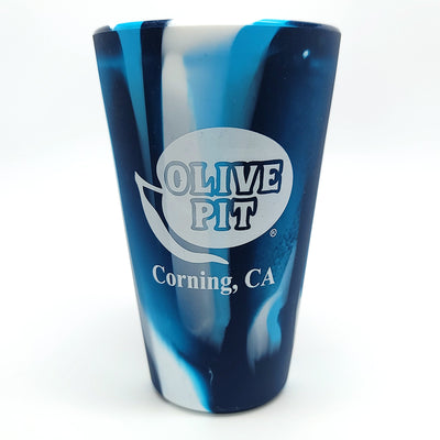 Olive Pit Silipint Pint Glasses