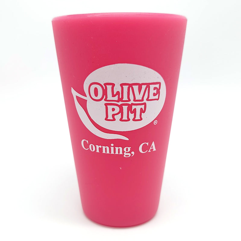 Olive Pit Silipint Pint Glasses