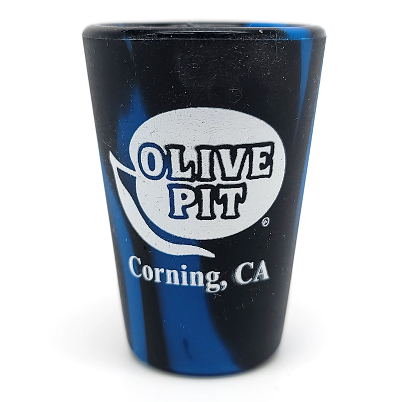 Olive Pit Silipint Shot Glass