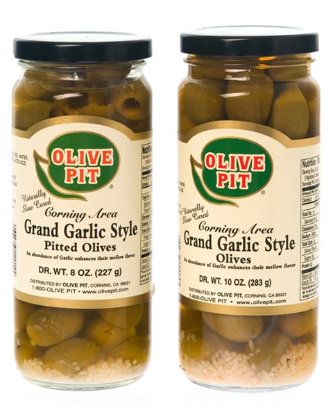 Grand Garlic Style Olives