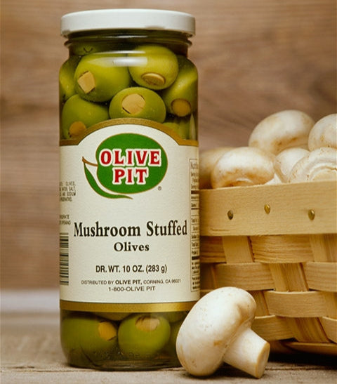 Mushroom Stuffed Olives