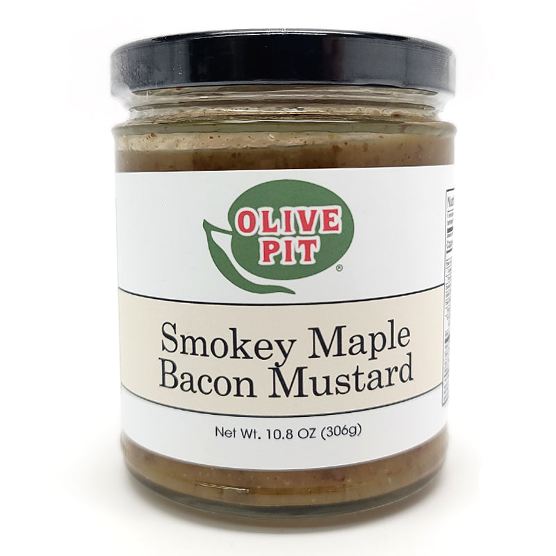 Olive Pit Smokey Maple Bacon Mustard