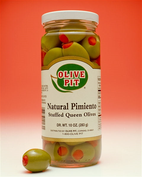 Pimiento Stuffed Olives - Natural