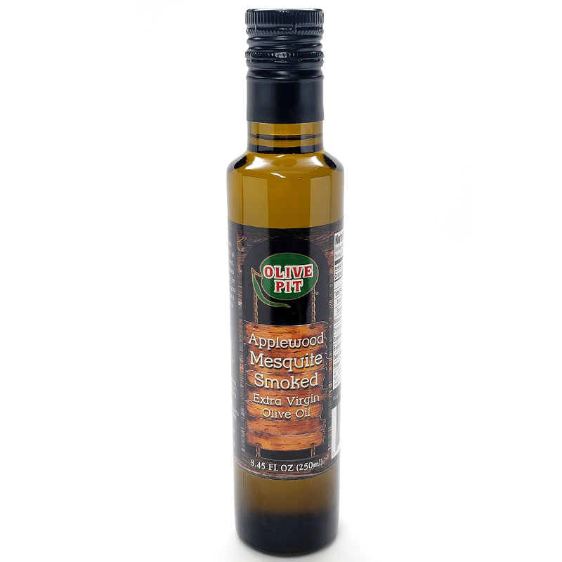 Olive Pit Applewood Mesquite Smoked Flavored Olive Oil