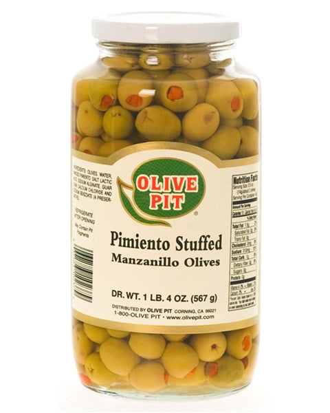 Pimiento Stuffed - Thrown Packed (Manz-Small)