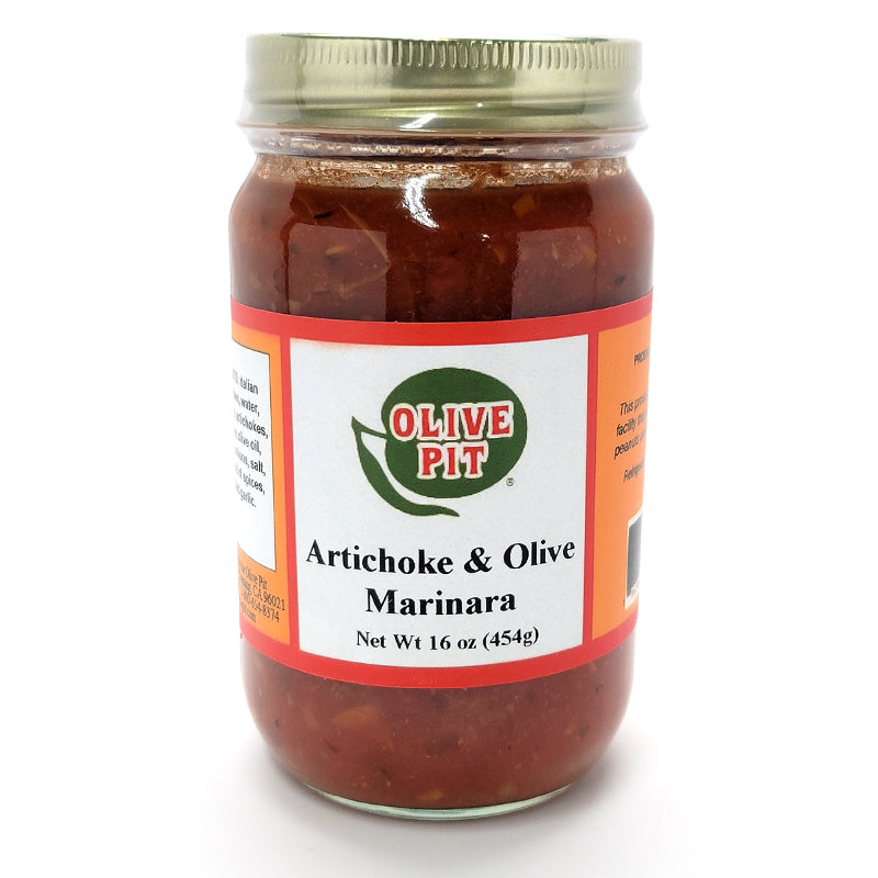 Olive Pit Artichoke & Olive Marinara Sauce