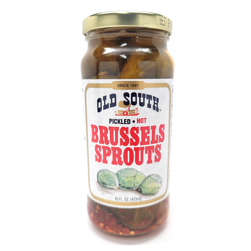 Old South Hot Pickled Brussels Sprouts