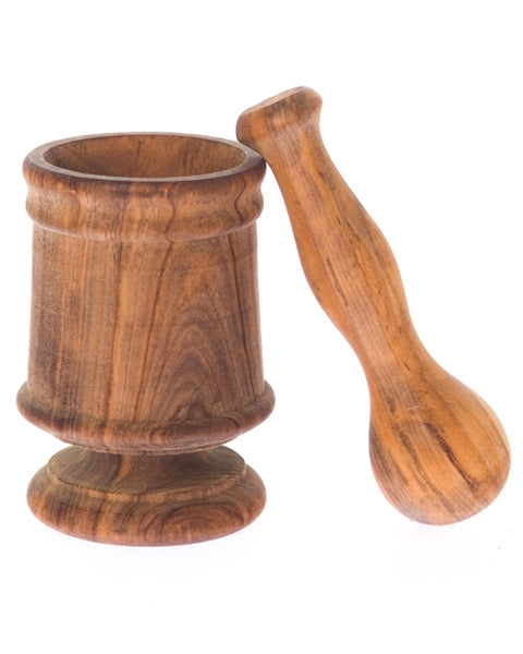 Olivewood Mortar & Pestle 