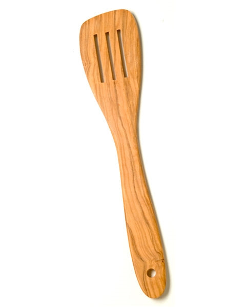 Olivewood Slotted Spatula 12"  